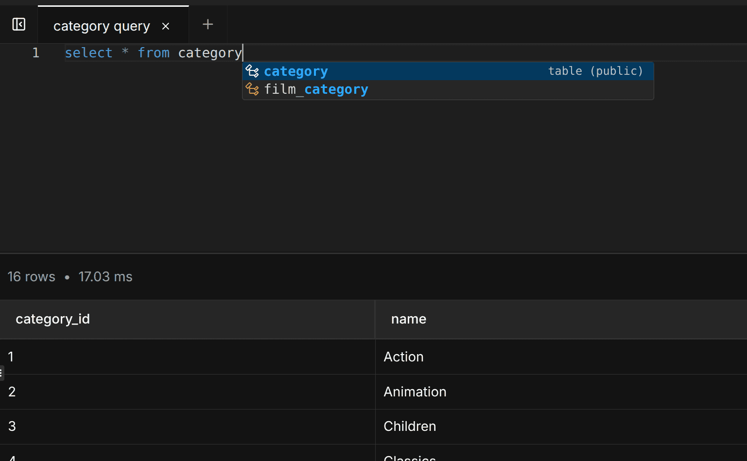 Intelligent SQL Editor